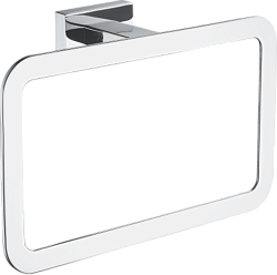 Держатель для полотенец (квадрат) кольцевой, хром B90204