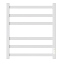 Полотенцесушитель электрический Point Меркурий PN83856W П6 500x600, диммер справа, белый