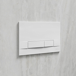 PENEDA Комплект 3в1: Инсталляция для унитазов с кнопкой + унитаз подвесной безободковый, 100804418