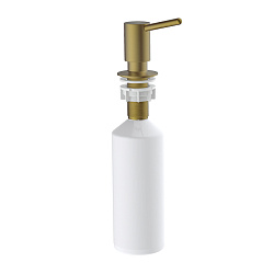 Дозатор, латунь, PVD матовое золото, Kitchen Line, IDDIS, SDIMG00i59