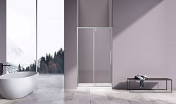 Душевая дверь Slim-N VDP-4SN100CL, хром, стекло прозрачное, , шт