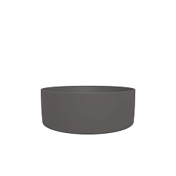 Corpa Nera Bosso/Боссо раковина  накладная D41, графит матовый