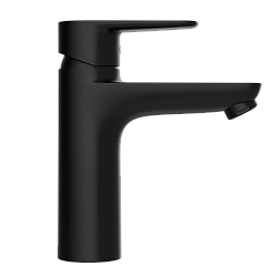 Flow Soft Смеситель для раковины,большой,черный матовый