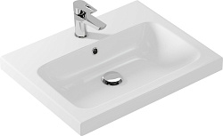 DIY Раковина: COLOUR COL 60 B 1 отв., белый, Сорт1