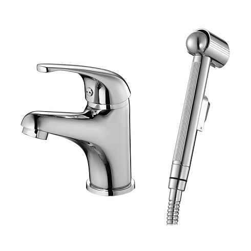 Смеситель для умывальника с гигиеническим душем, Davis, Milardo, DAVSB00M08