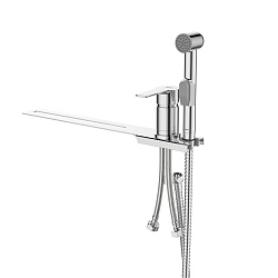 Смеситель с гигиеническим душем с установкой на унитаз, Tidy, Milardo, 001SB00M08