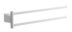 Держатель для полотенец, белый B91512