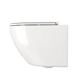 Corpa Nera Bosso L/Боссо Л унитаз подвесной безободковый, быстросъемное сиденье с микролифтом, белый