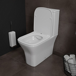 Corpa Nera Grossi S/Гросси С унитаз-компакт безободковый, белый