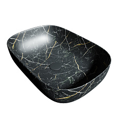 Corpa Nera Viotti/Виотти  60 раковина накладная, artceramic, черный мрамор