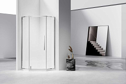 Душевой уголок Slim-N VSP-4SN900CL, 900*900, хром, стекло прозрачное, , шт