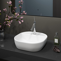 Corpa Nera Viotti/Виотти  40 раковина накладная, белый