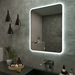 Зеркало/LED-подсветка (68,5см*89см)/сенсор.выключатель Maroni/AQUA DE MARCO