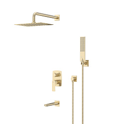 URSUS Смеситель для ванны и душа встраиваемый