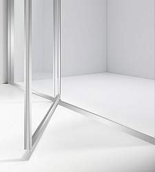 Душевой уголок Slim 8mm VSR-4SLP9012CL, 1200*900, хром, стекло прозрачное, , шт