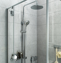 Душевой гарнитур с верхней лейкой, IDDIS, Ray. RAYSB3Fi76