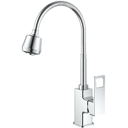 Смеситель для кухни, 2-режима,  латунь, хром HB73615