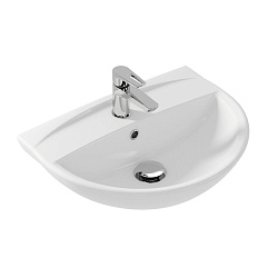 Раковина: MITO RED 55 B 1 отв., белый, Сорт1