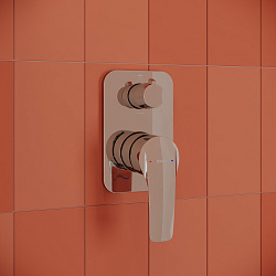 Встраиваемый смеситель с двумя выходами, Ray, IDDIS, RAYSB00i67