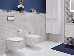 Крышка д/унитаза: DELFI slim, дюропласт, lifting, easy-off, белый, Сорт1