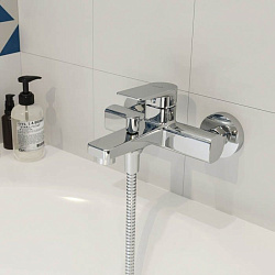 ВЫВОД Смеситель для ванны, Bridge, IDDIS, BRDSB00i02WA