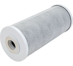 Картридж угольной брикет FCBL 10ВВ Катридж из прессованного угля для сорбционной очистки воды от х