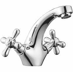 Смеситель для раковины, латунь, хром HB1025