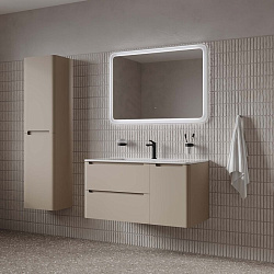 Пенал подвесной, 40 см, капучино, Edifice, IDDIS, EDI40C0i97