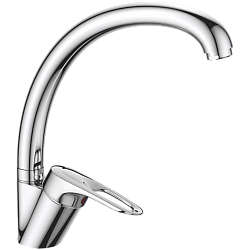 Смеситель для кухни, латунь, хром HB4104