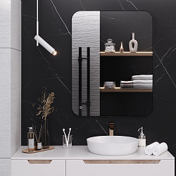 Зеркало/LED-подсветка (70см*90см)/сенсор.выключатель Milan/AQUA DE MARCO