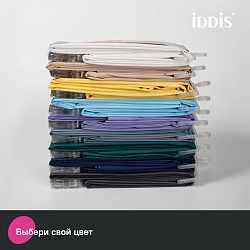 Штора для ванной, 200x180 см, PE, светло-серый, IDDIS, P09PE18i11