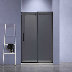 Душевая дверь Como-N VDS-4CN120CGB, 1200, черный, стекло тонированное, , шт