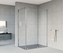 Душевой уголок Arno VSR-1A8012CL, 1200*800, хром, стекло прозрачное, , шт