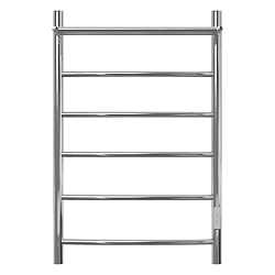 Полотенцесушитель электрический Point Афина PN04858P П5 500x800 с полкой, диммер справа, хром