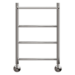 Полотенцесушитель водяной Point Афина PN04156P П3 500x600 с полкой, хром