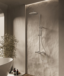 Душевая стойка Desire VSFS-1D1TCH термостатическая с изливом, 25см верх душ, хром, , шт