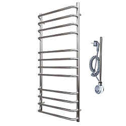 Полотенцесушитель электрический Point Нептун PN09152E П12 500x1200 левый/правый, хром