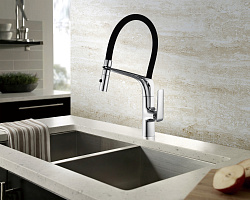 Смеситель для кухни Vincea VKF-115CH, хром, , шт