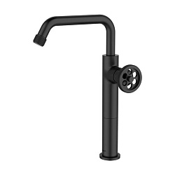 GRANGE Смеситель для умывальника, однозахватный, латунь, цвет - черный