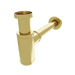 Corpa Nera сифон для раковины, золото глянцевый