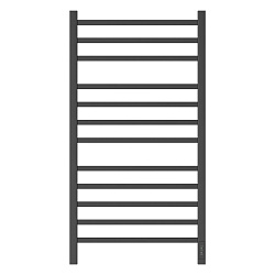 Полотенцесушитель электрический Point Вега PN71850B П12 500x1000, диммер справа, черный