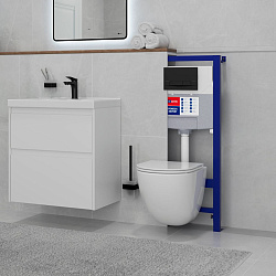 PENEDA EXPERT Система инсталляция механическая для подвесных унитазов (без кнопки смыва), 9812002