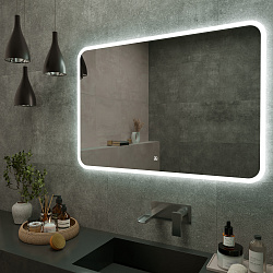 Зеркало/LED-подсветка (100см*70см)/сенсор.выключатель Maroni/AQUA DE MARCO