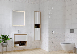 см SP-SZ-LOU-CO80/Wh Тумба под раковину подвесная LOUNA 80 для COMO 80,белый