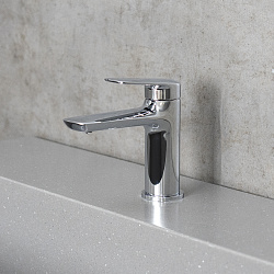 VERBA Смеситель для умывальника монолитный, хром, LM11406C