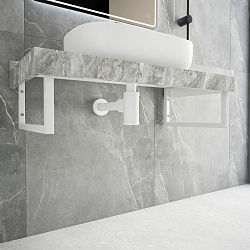 Corpa Nera сифон для раковины, белый матовый