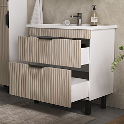 Тумба напольная Lotty 80.2Y латте (Миранда 80)