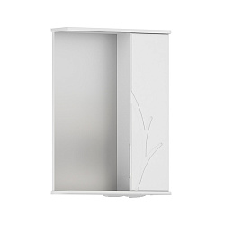 Зеркало-шкаф Adel 50 правый (белый)