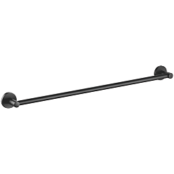 Держатель для полотенец 600 мм, черный HB8701