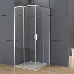Душевой уголок Rapid-N VSS-3RN1012E10CL, (900-1000)x(1100-1200), хром, стекло прозрачное, , шт